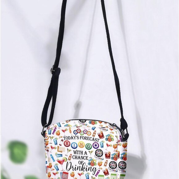 Durable Canvas Crossbody Bag with Adjustable Strap for On-the-Go Essentials - Picture 5 of 7